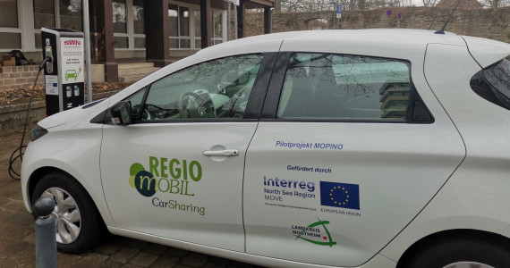 e-Carsharing mit dem Pilotprojekt MOPINO jetzt in Northeim am Start