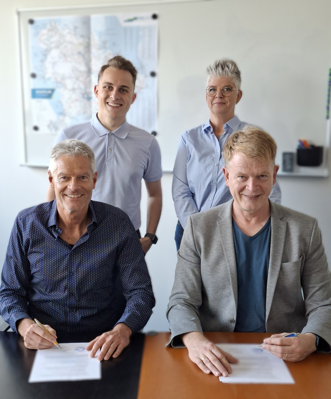 Torsten Uhlendorff, Julius Haubrich, Michaela Becker, Stephan Börger vlnr HF.jpg 